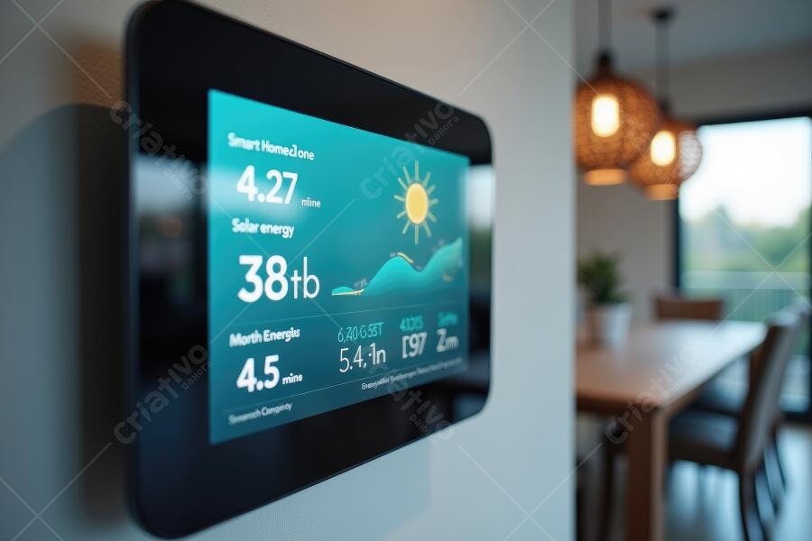 Foto Painel de Controle Casa Inteligente Automação Residencial