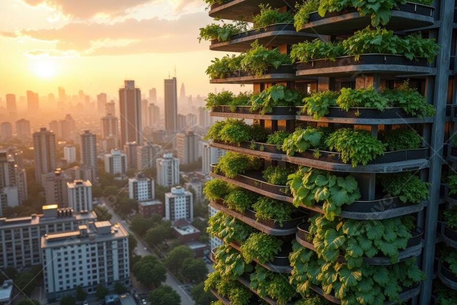Foto Prédio Sustentável Vertical Garden Cidade Pôr do Sol