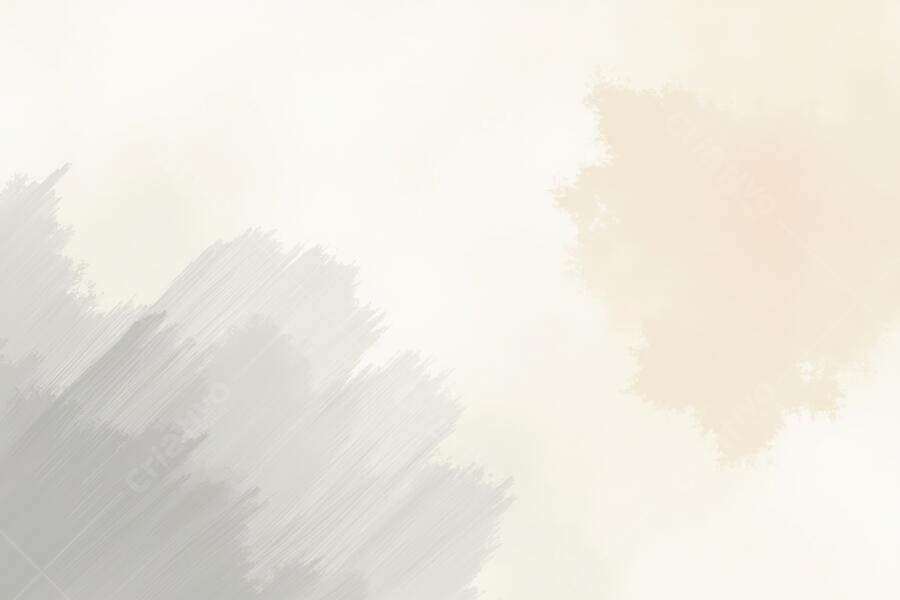 Fundo Abstrato Pinceladas Cinza e Bege Textura Digital