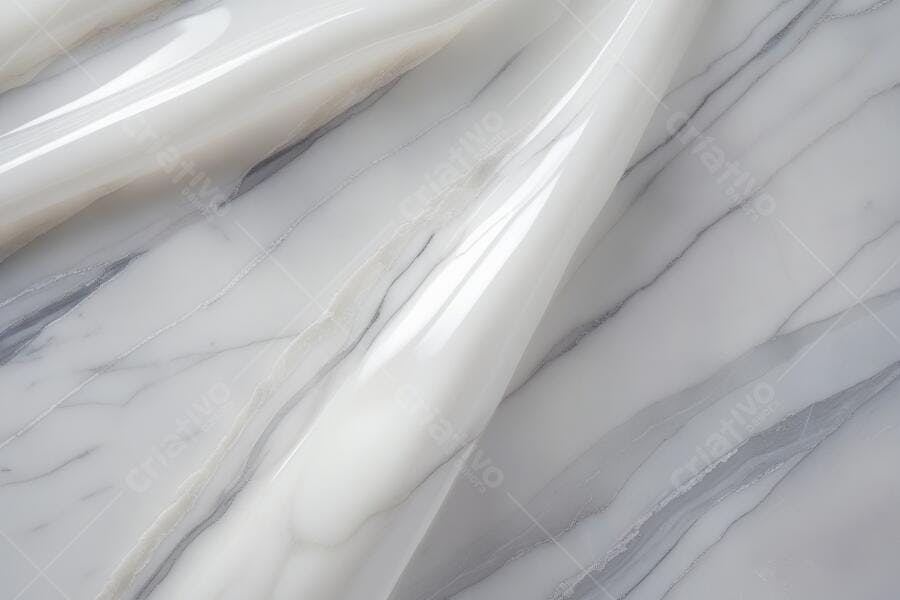 Foto Textura Mármore Branco Veios Cinzas Abstrato Brilhante