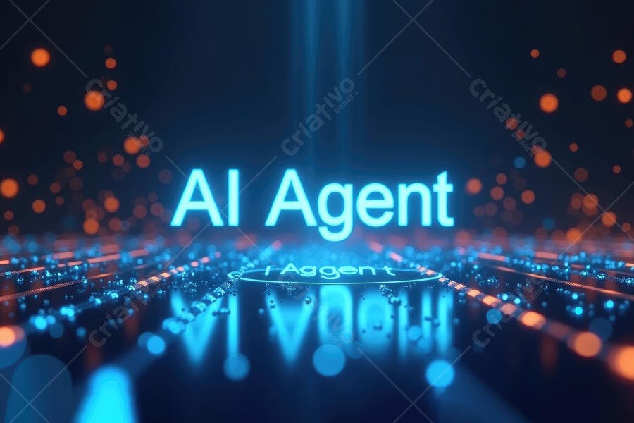 Foto AI Agent Inteligência Artificial Tecnologia Digital