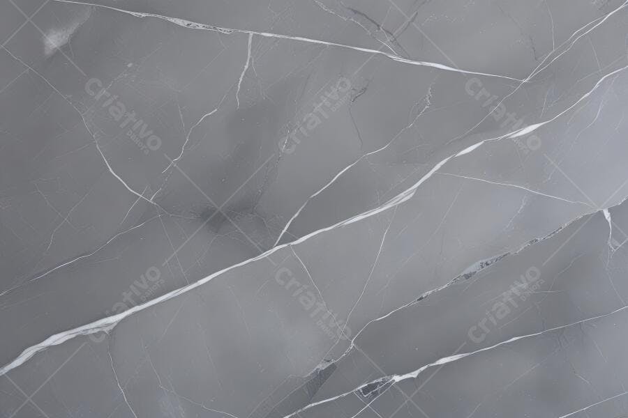 Foto Textura Mármore Cinza com Veios Brancos Fundo Abstrato