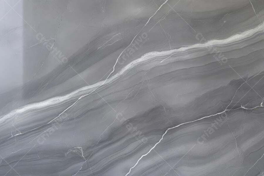 Foto Textura Mármore Cinza com Veios Brancos Abstrato
