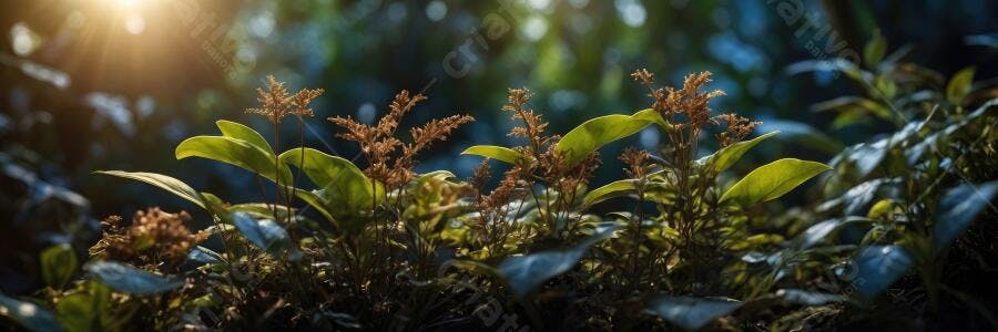 Foto Natureza Folhagem Verde Raio de Sol Floresta