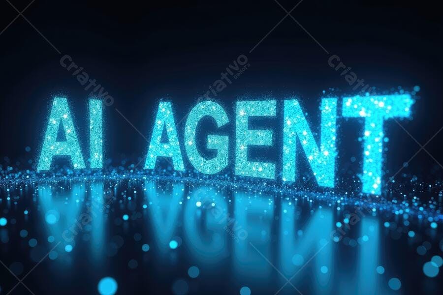 Foto AI Agent Inteligência Artificial Tecnologia Digital