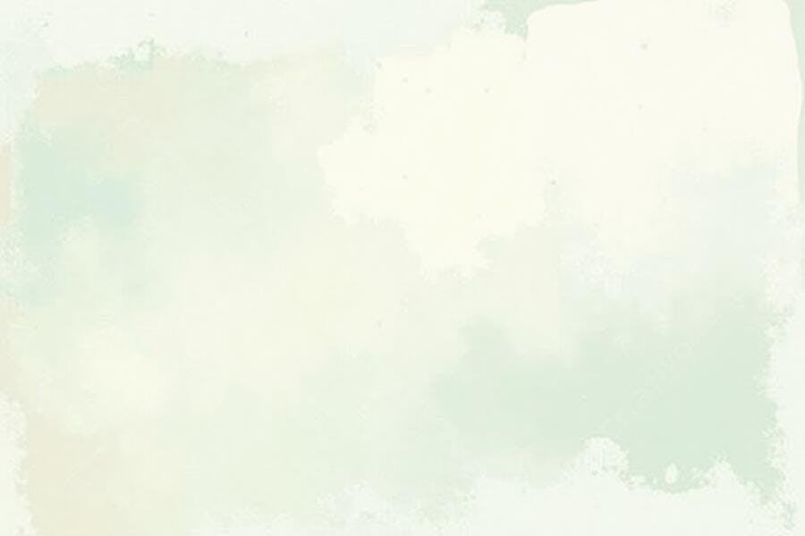 Fundo Textura Aquarela Abstrata Tons Pastel Verde e Bege