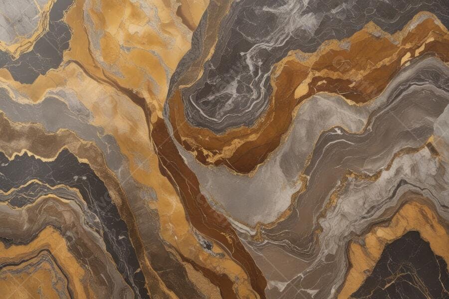 Textura Mármore Marrom Dourado Abstrato Luxo
