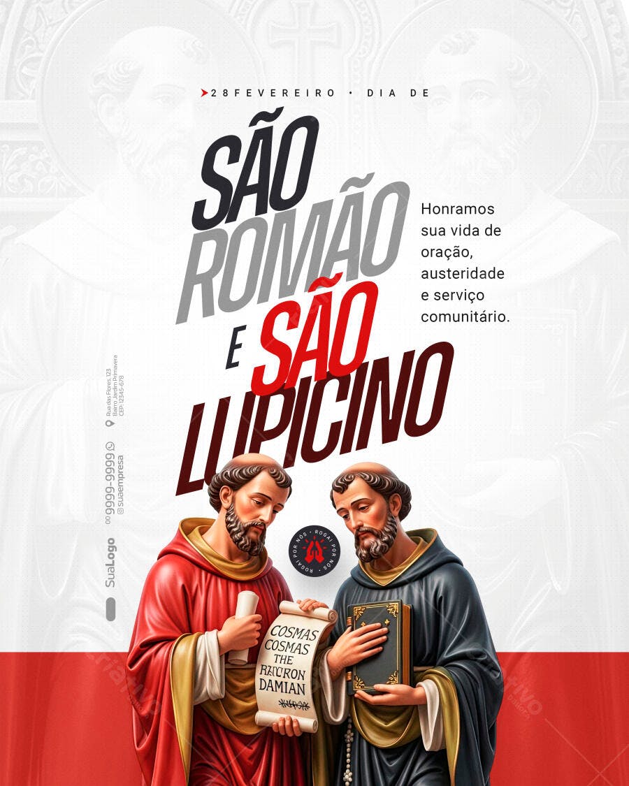 Post São Romão e São Lupicino 28 de Fevereiro PSD Editável