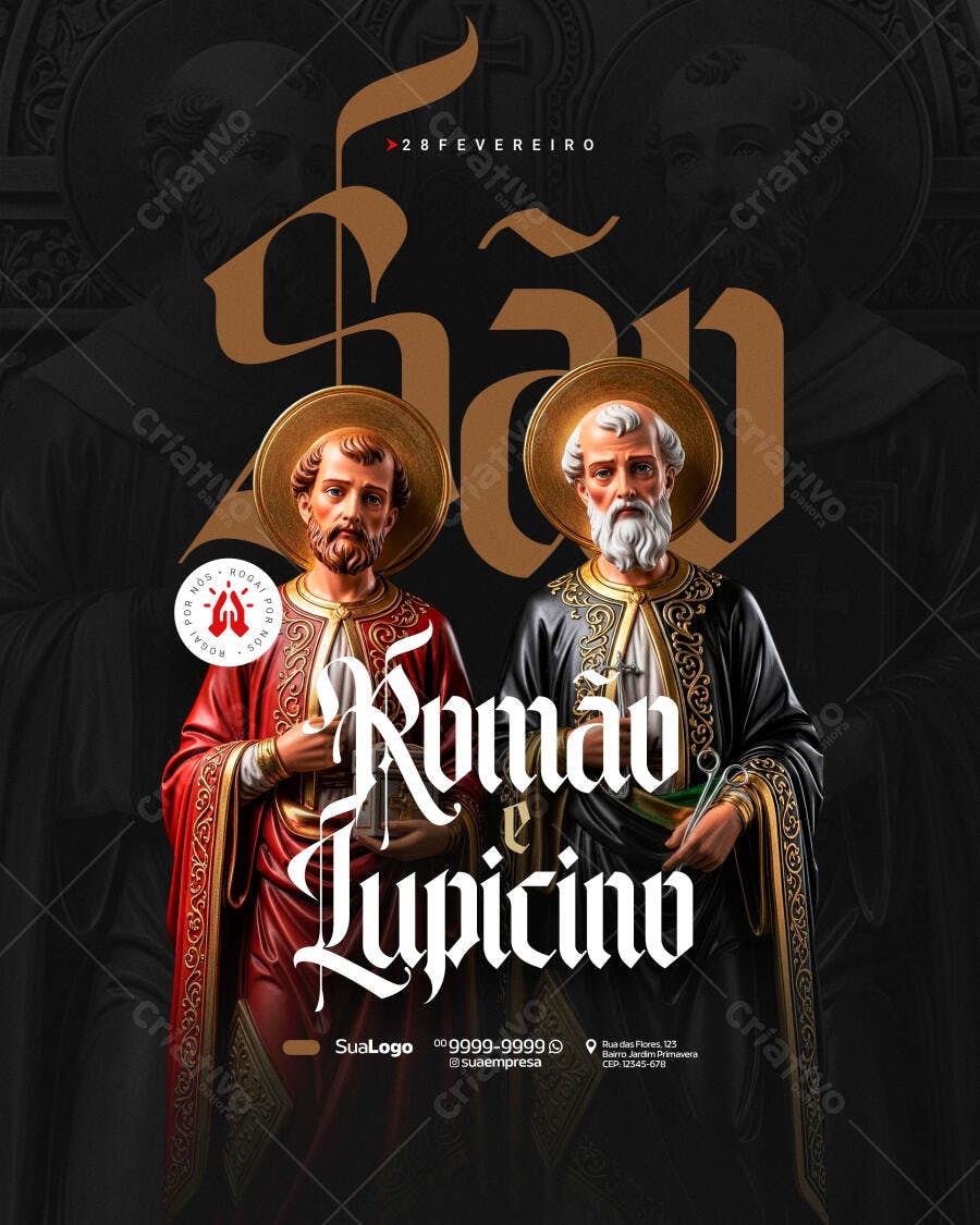 Post São Romão e Lupicino 28 de Fevereiro PSD Editável