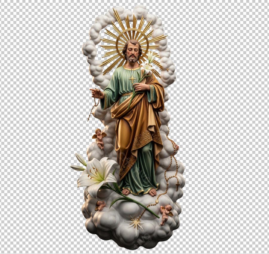 Imagem São José PNG Fundo Transparente Religião