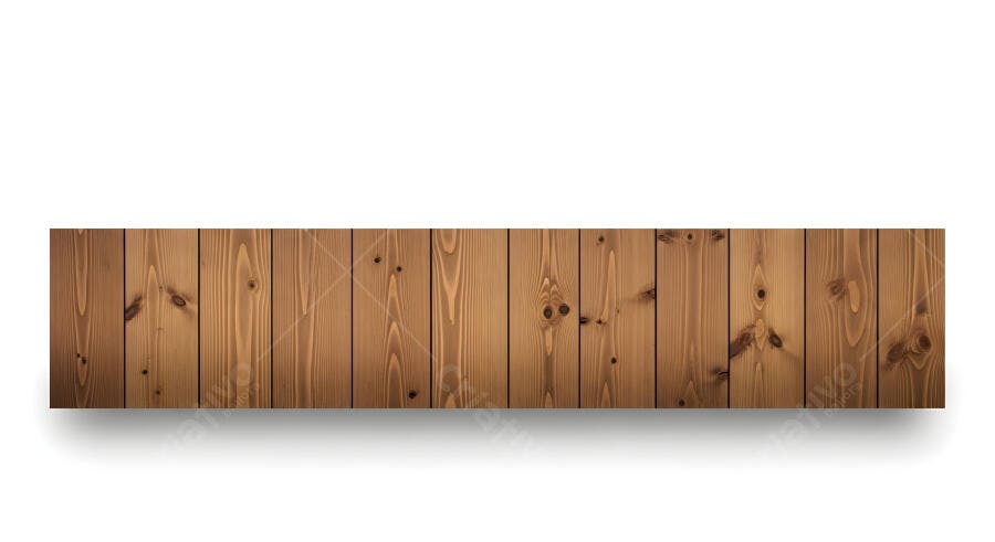 Foto Prateleira de Madeira Rústica Fundo Branco Isolado