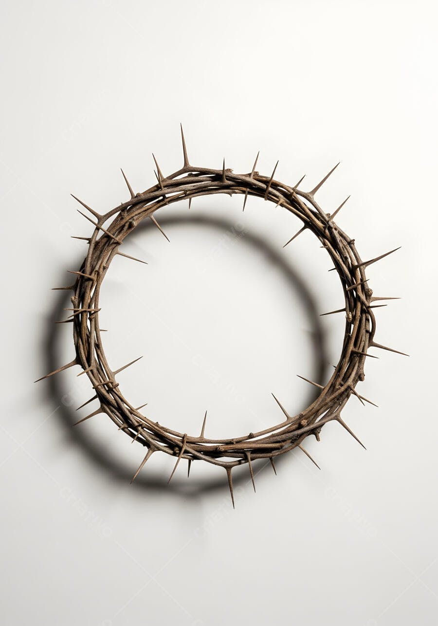 Foto Coroa de Espinhos Símbolo Religioso Páscoa