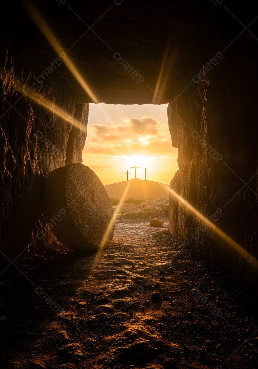 Foto Túmulo Vazio Jesus Cristo Páscoa Ressurreição