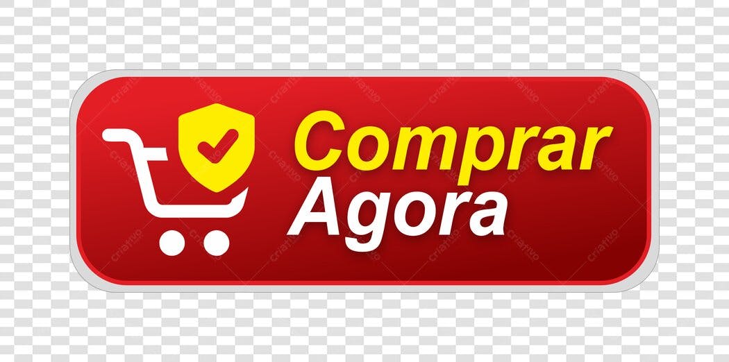 Botão Comprar Agora Ícone Carrinho Seguro PNG Fundo Transparente
