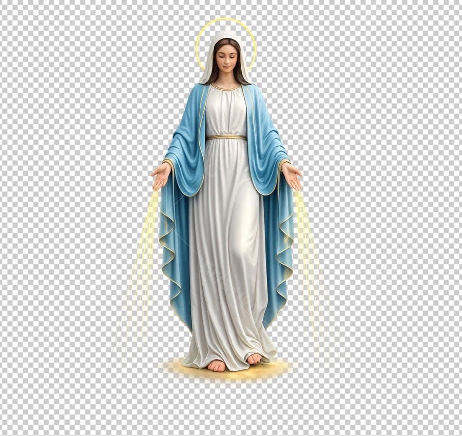 Nossa Senhora Aparecida Imagem PNG Fundo Transparente