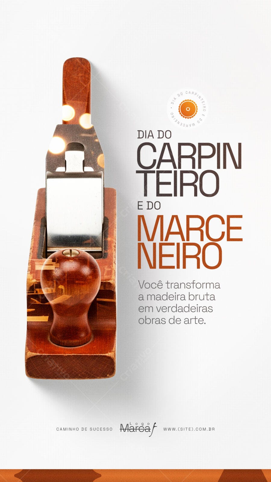 Story Dia do Carpinteiro e Marceneiro PSD Editável