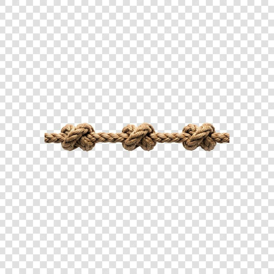 Foto Recortada Corda Nó Náutico PNG Fundo Transparente
