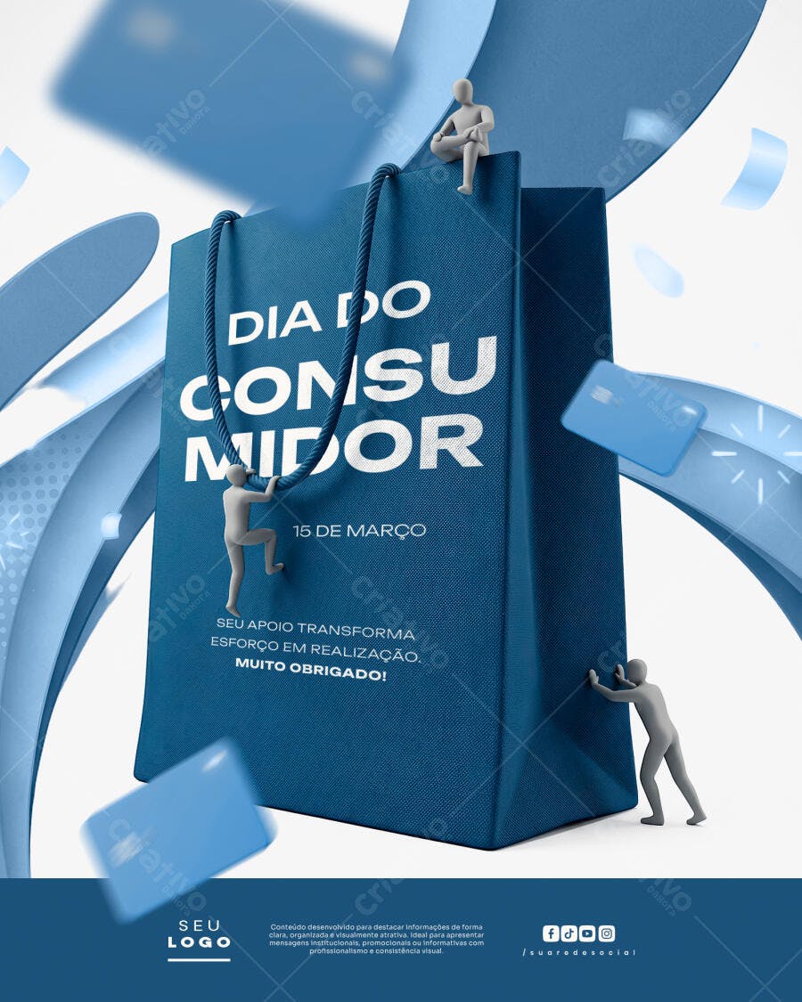 Post Dia do Consumidor 15 de Março PSD Editável