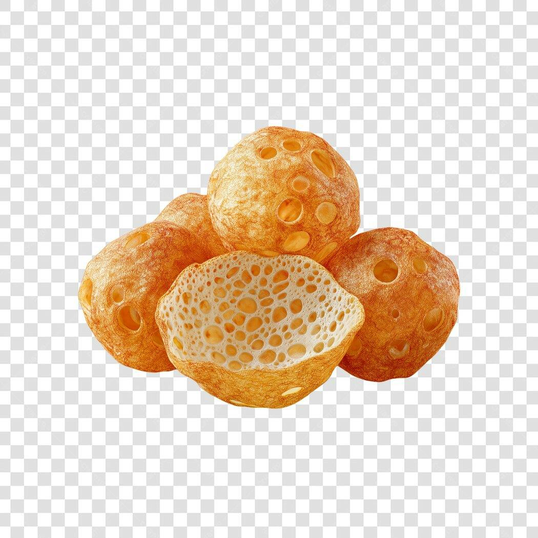 Foto Recortada Bolinho de Chuva Doce PNG Fundo Transparente
