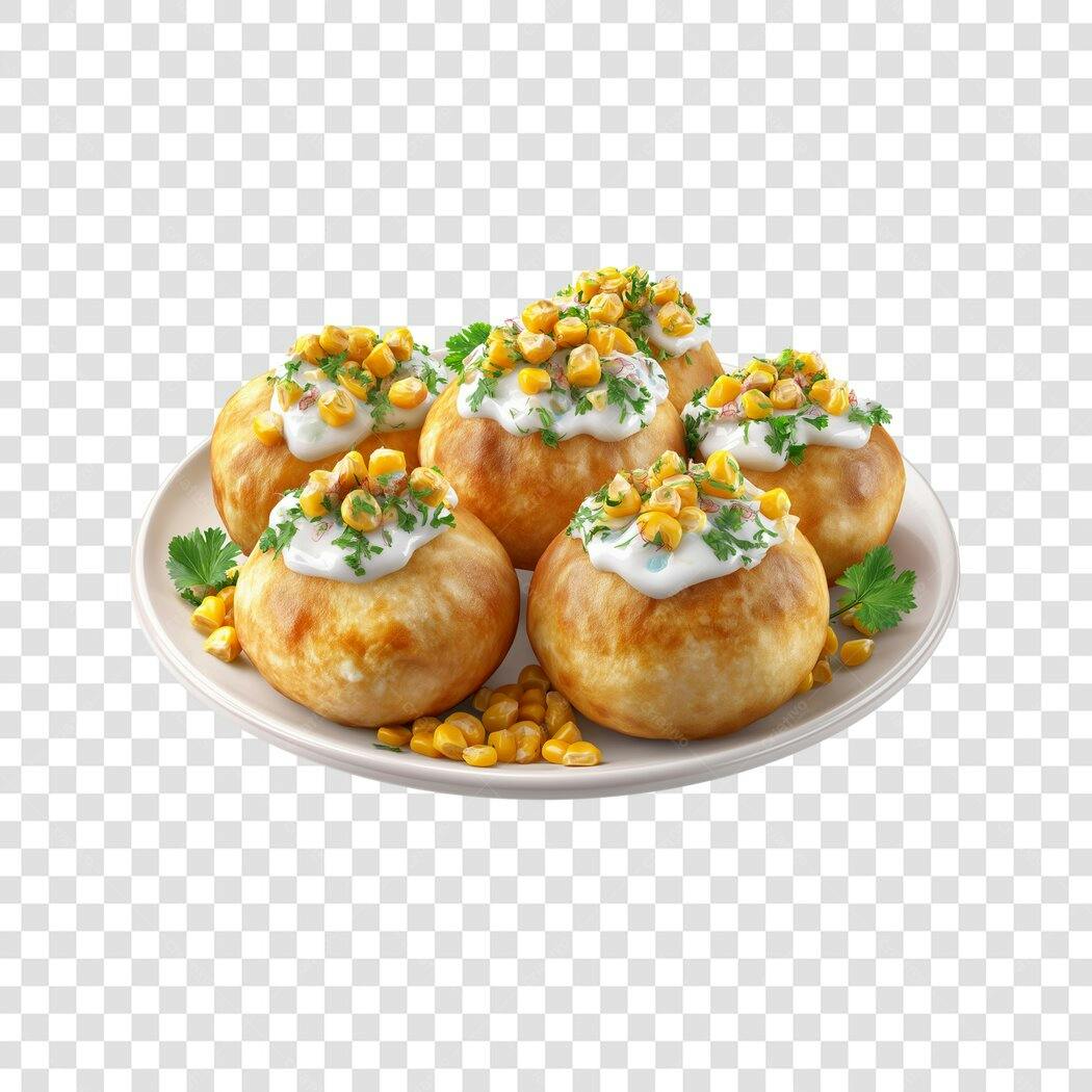 Foto Recortada Salgadinho Milho Creme PNG Fundo Transparente
