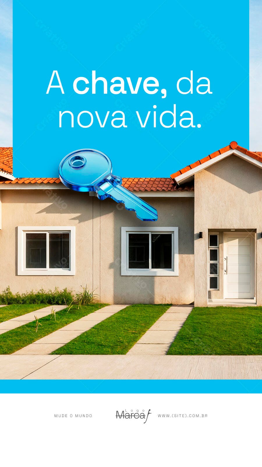 Story Instagram Imobiliária Casa Chave PSD Editável