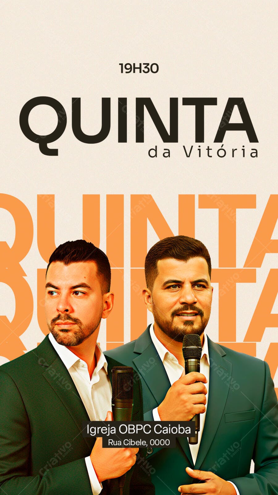 Story Instagram Igreja Quinta da Vitória PSD Editável