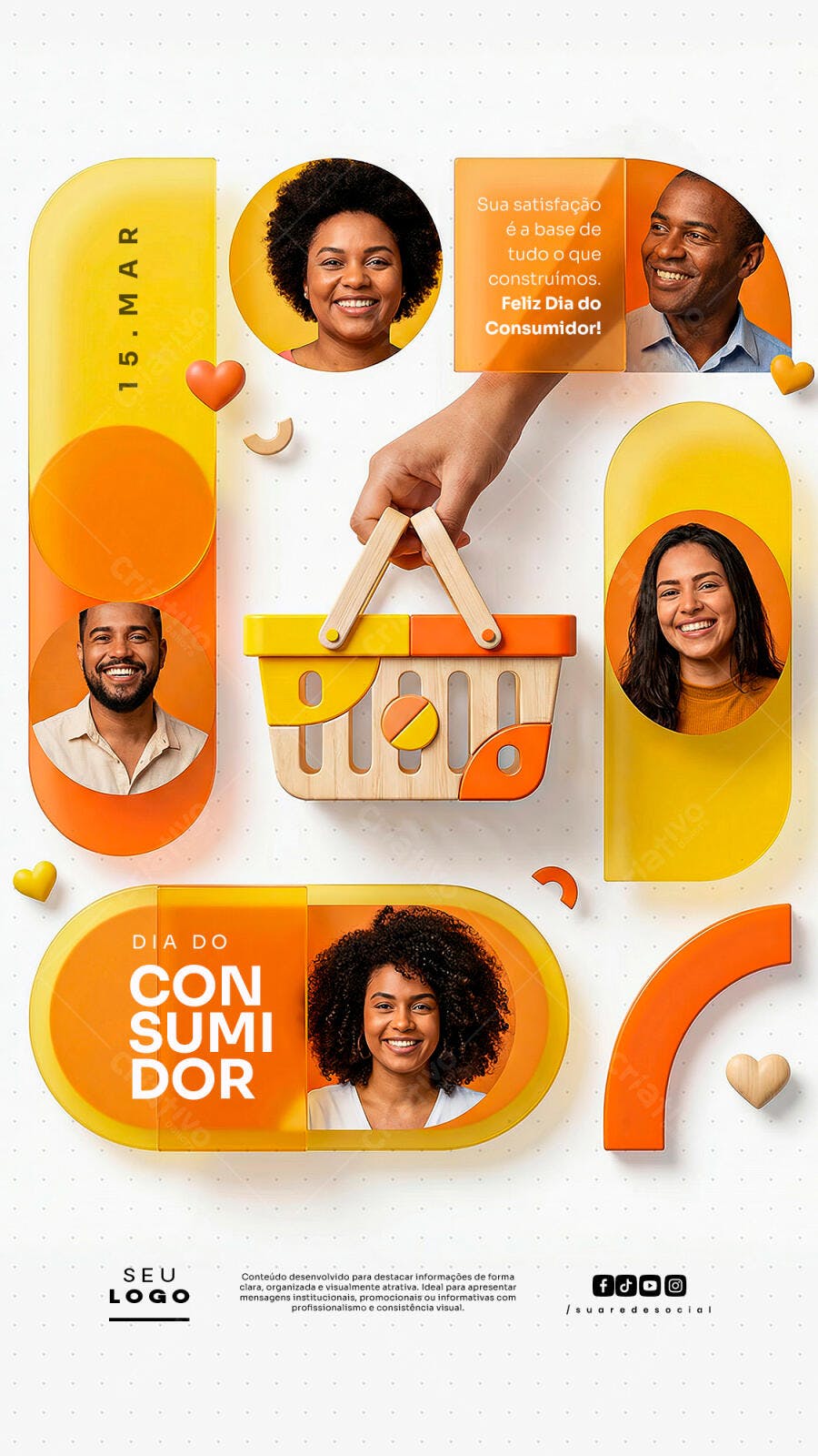 Story Dia do Consumidor Março E-commerce PSD Editável