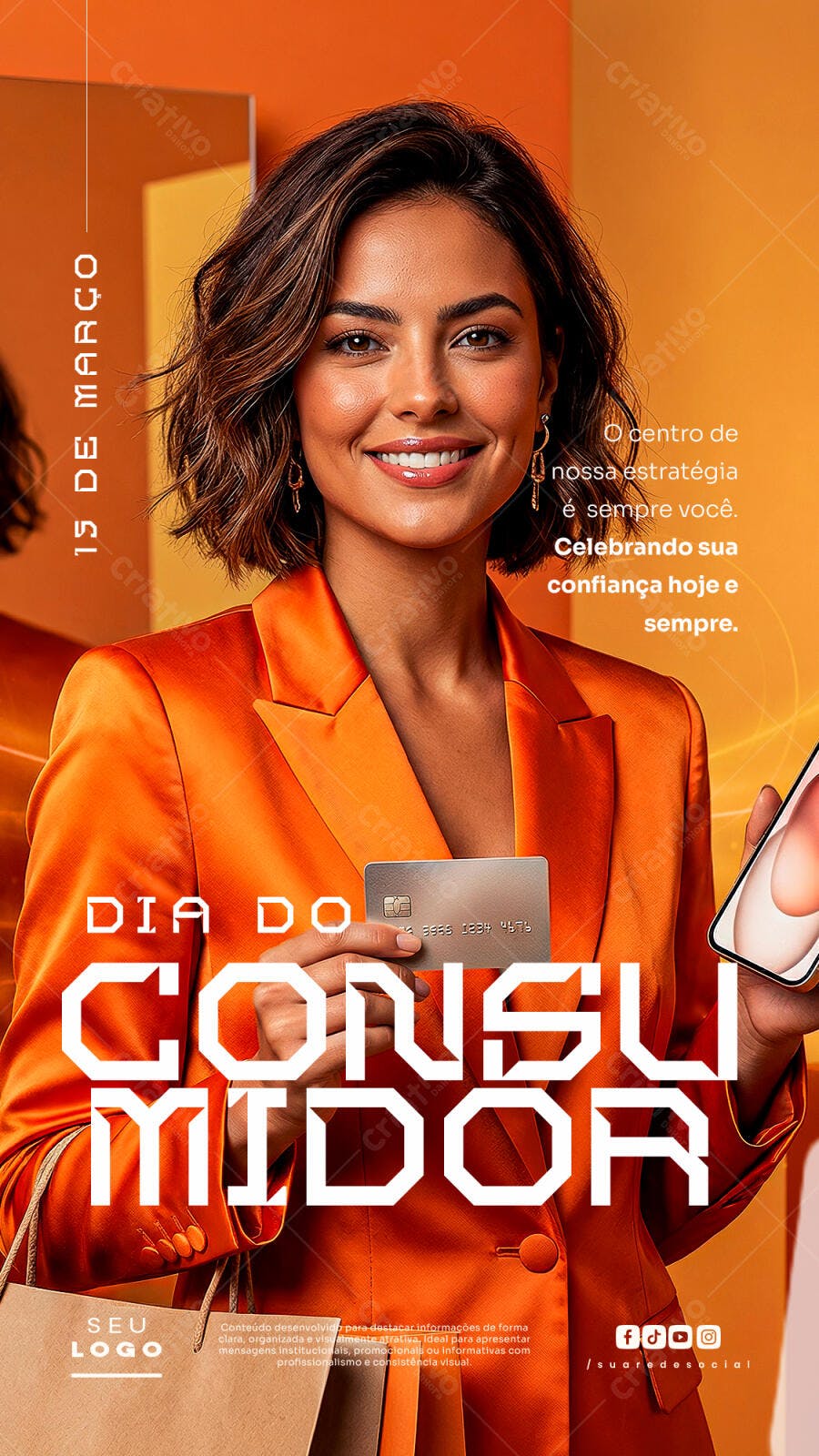 Story Dia do Consumidor 15 de Março PSD Editável