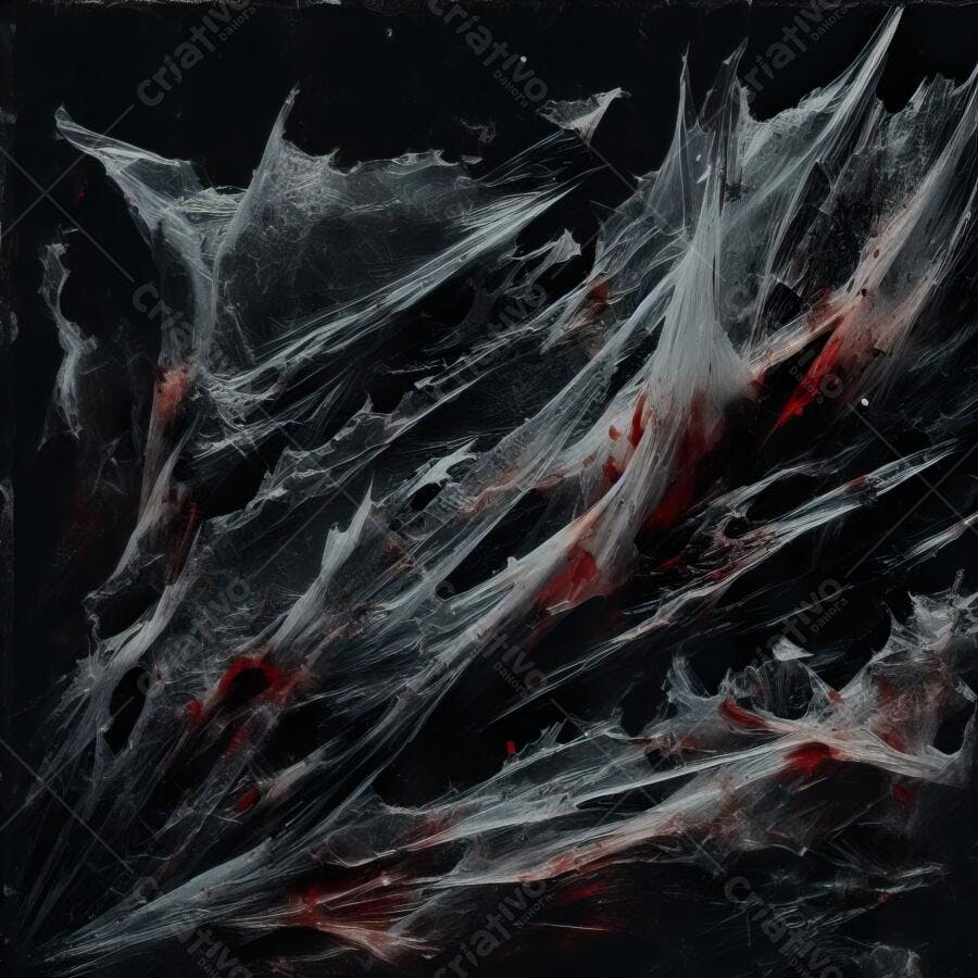 Textura Teia de Aranha Sangue Halloween Assustador Seamless