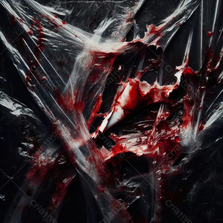 Textura Teia de Aranha e Sangue Halloween Assustador