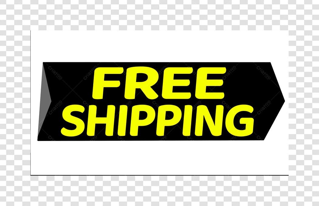 Ícone Free Shipping Grátis Entrega Frete PNG Fundo Transparente