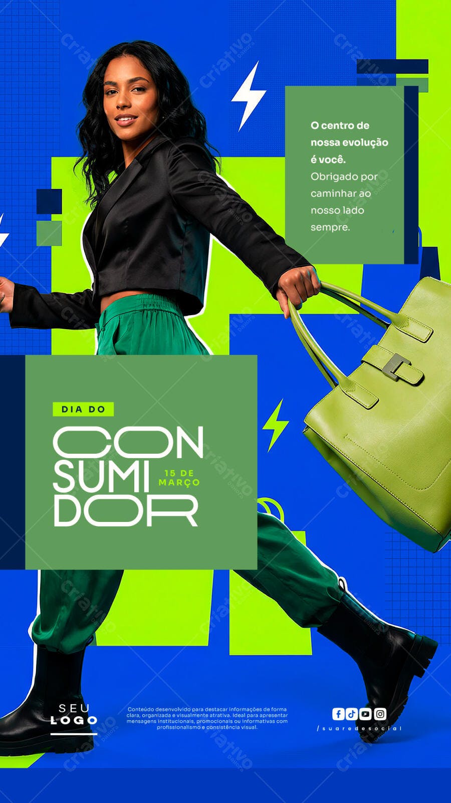 Story Dia do Consumidor Março Loja Moda PSD Editável