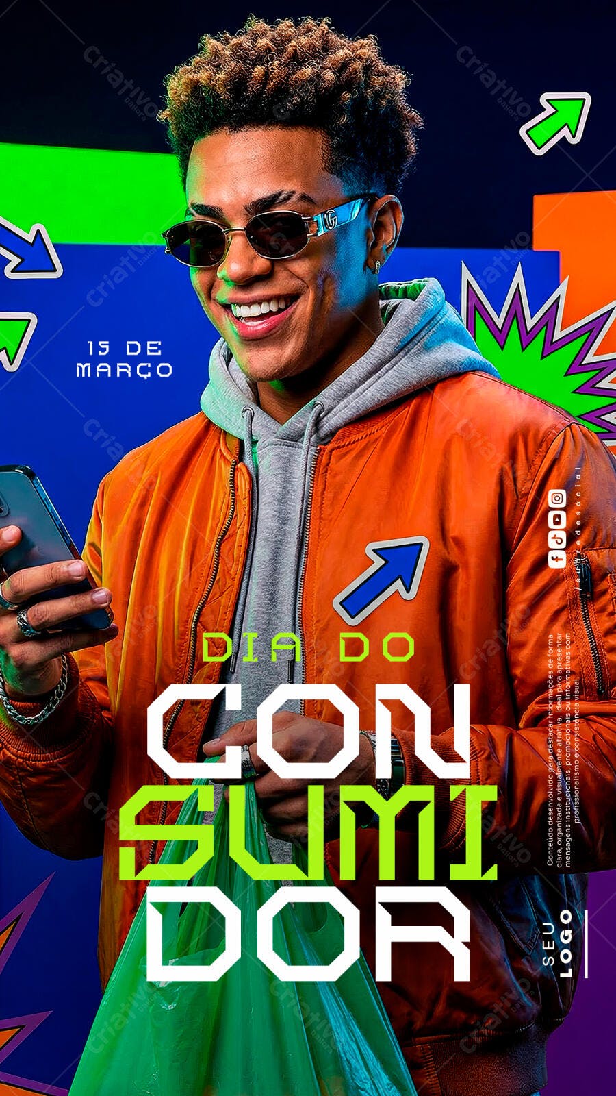 Story Dia do Consumidor 15 de Março PSD Editável