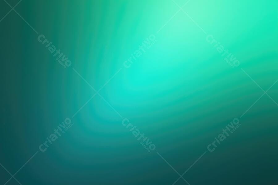 Fundo Abstrato Gradiente Verde Água e Azul Esverdeado Iluminado