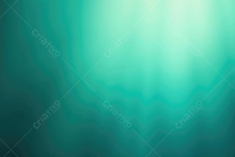 Foto Fundo Abstrato Verde Água Degradê Iluminação Suave