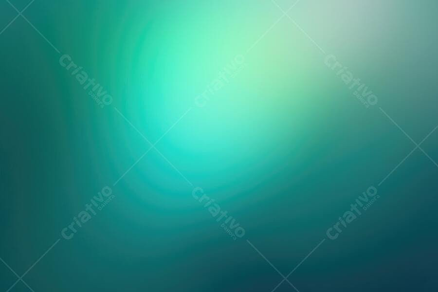 Fundo Abstrato Gradiente Verde Azul Turquesa Iluminado
