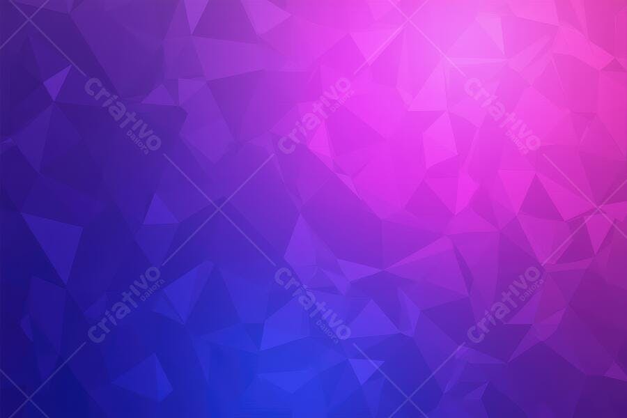 Fundo Abstrato Geométrico Roxo Rosa Azul Poligonal