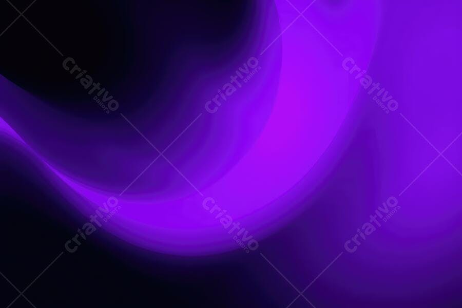 Foto Abstrata Fundo Roxo Neon Escuro Foco Suave