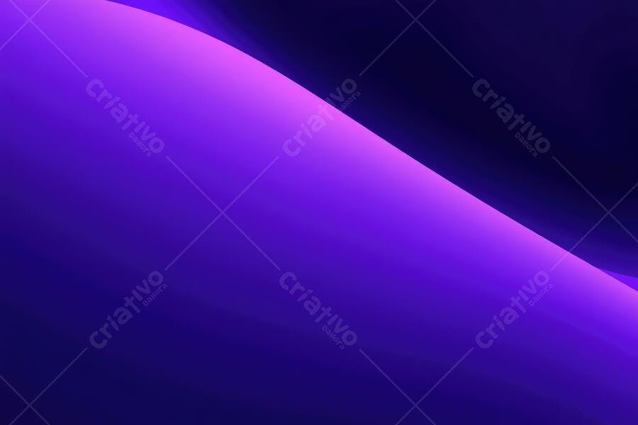 Foto Abstrata Ondas Roxas e Azuis Fundo Digital Moderno