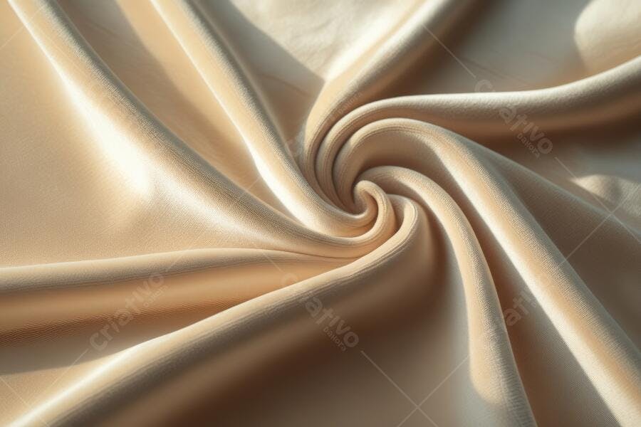 Foto Tecido Cetim Dourado Textura Suave Luxuosa