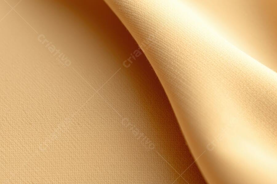 Foto Textura Tecido Bege Ondulado Abstrato Fundo