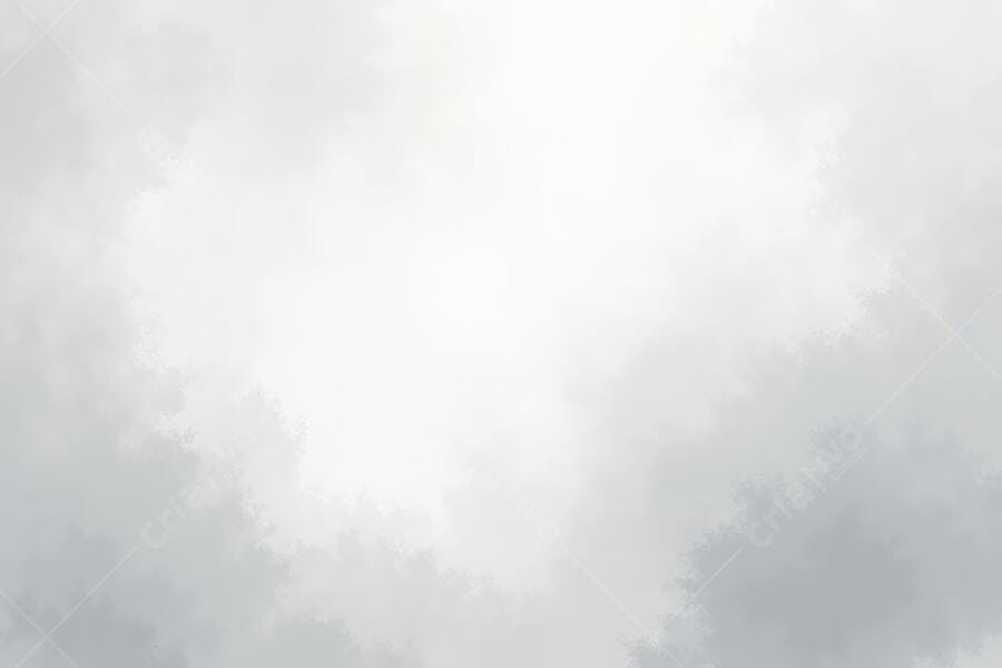 Fundo Abstrato Cinza Branco Nuvem Textura Aquarela
