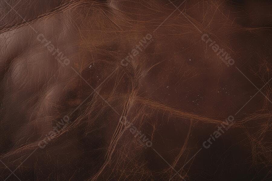 Foto Textura Couro Marrom Envelhecido Detalhes Rústicos Fundo