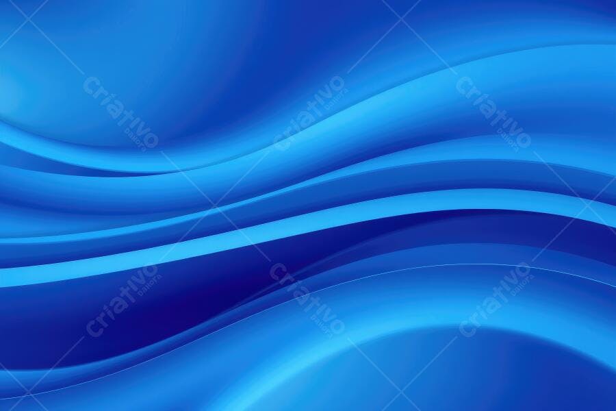 Fundo Abstrato Ondas Azuis Fluido Gradiente Moderno