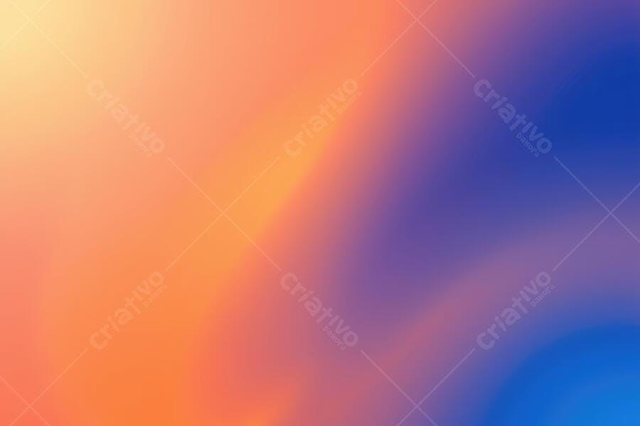 Foto Fundo Gradiente Abstrato Laranja Azul Roxo