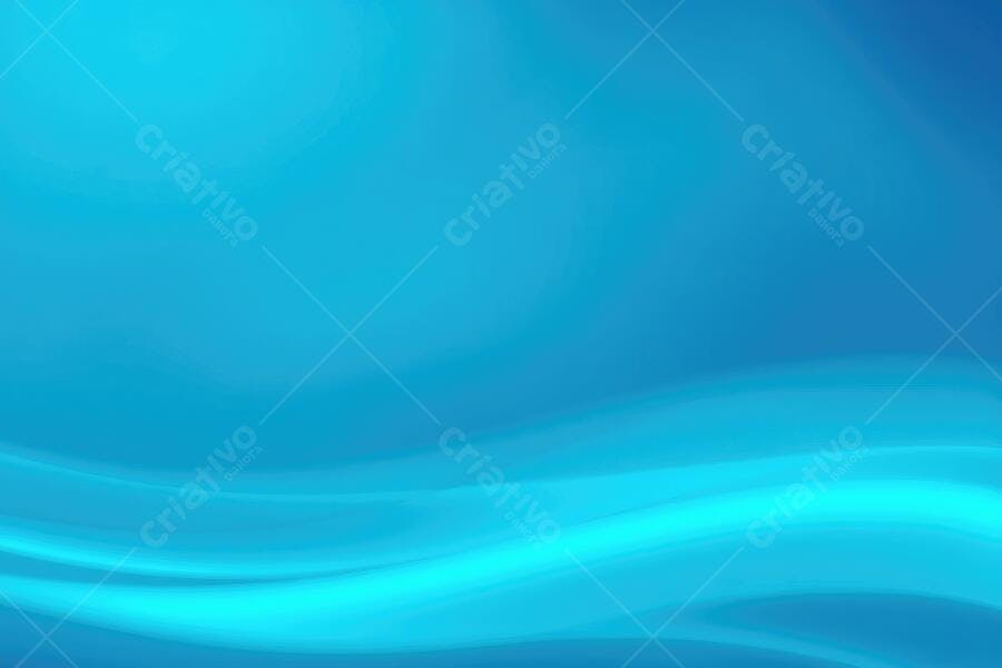 Fundo Abstrato Azul Ondas Suaves Fluido Gradiente