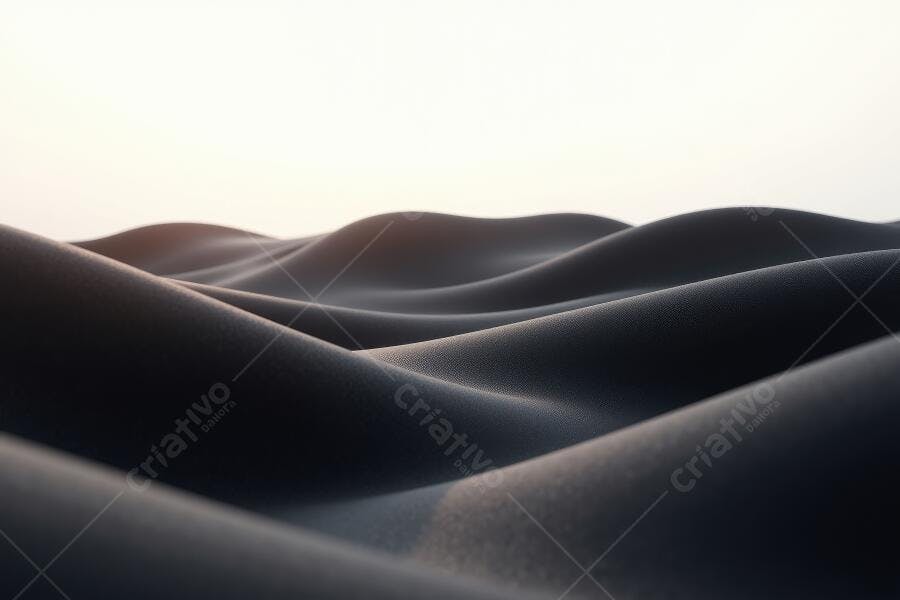Foto Dunas Areia Escura Abstrata Minimalista Deserto