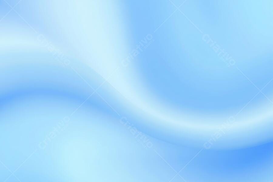 Fundo Abstrato Azul Claro Gradiente Suave Ondas Fluídas