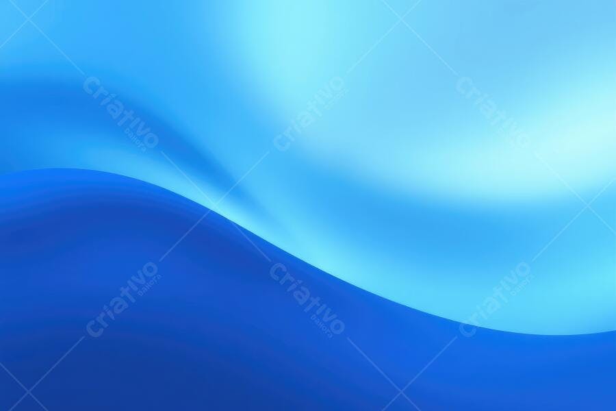 Foto Fundo Abstrato Ondas Azuis e Brancas Gradiente