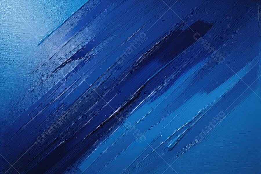 Foto Textura Abstrata Azul Escuro Pinceladas Tinta Óleo